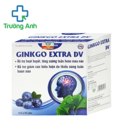 Ginkgo Extra DV 200mg - Giúp tăng cường tuần hoàn não hiệu quả