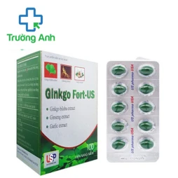 Ginkgo Fort-US - Hỗ trợ tăng cường lưu thông máu hiệu quả