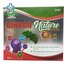 GINKGO NATURE EXTRA Q10 - Hỗ trợ tăng cường lưu thông máu não