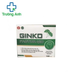 Ginko Factor Q10 - Hỗ trợ tăng cường lưu thông máu lên não