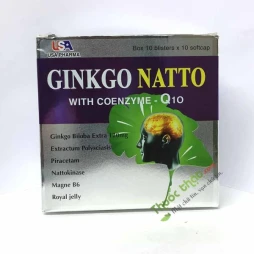 Ginkgo Natto-SCP With Coenzym Q10 - Tăng cường tuần hoàn não