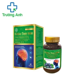 Ginko Tony 8000 - Giúp hoạt huyết, tăng cường lưu thông máu não