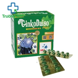 Ginkodaiso Fort - Giúp tăng cường tuần hoàn và lưu thông máu não