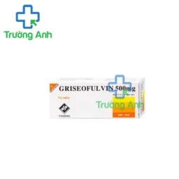 Griseofulvin 500mg Vidipha - thuốc điều trị nấm (10 hộp)