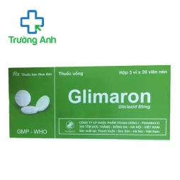 Glimaron 80mg Pharbaco - Thuốc điều trị đái tháo đường tuýp 2