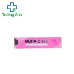 Gluta C 670 - Giúp da khỏe mạnh, trắng hồng, giảm thâm nám