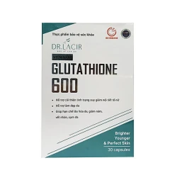 Glutathione 600 -  Hạn chế lão hóa da, nám, sạm da, làm đẹp da