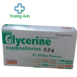 Glycerine suppositories 2,2g - Hỗ trợ điều trị táo bón hiệu quả