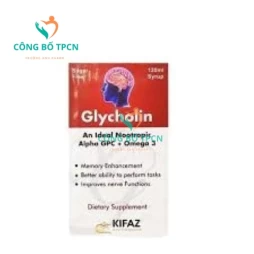 Glycholin - Hỗ trợ hoạt huyết, tăng cường tuần hoàn máu não