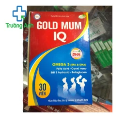 GOLD MUM – IQ - Bổ sung sắt, acid folic và các chất cần thiết