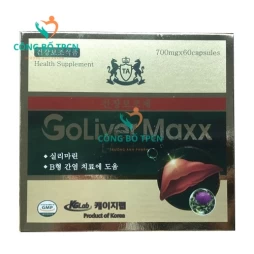 GoLiverMaxx - Giúp mát gan, lợi mật, tăng cường chức năng gan