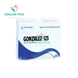 Gonzalez-125 Davipharm - Thuốc điều trị quá tải sắt hiệu quả