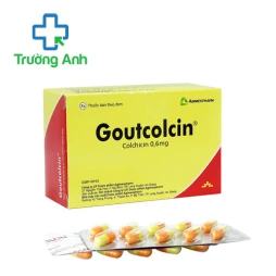 Goutcolcin 0,6mg Agimexpharm - Thuốc điều trị gout hiệu quả