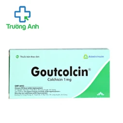 Goutcolcin 1mg Agimexpharm - Thuốc điều trị bệnh gout hiệu quả