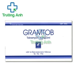 Gramtob 80mg/2ml Pharbaco - Thuốc điều trị nhiễm khuẩn hiệu quả