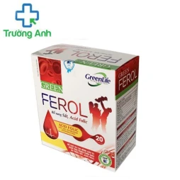 Green Ferol - Bổ sung sắt và acid folic cho cơ thể