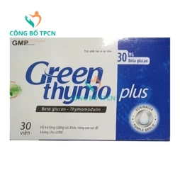 Green thymo plus - Giúp tăng cường sức đề kháng cho cơ thể