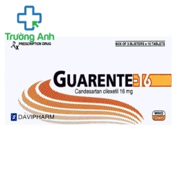 Guarente-16 - Thuốc điều trị tăng huyết áp của Davipharm