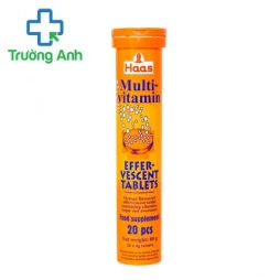 Haas Multivitamin effervescent tablets - Giúp tăng sức đề kháng
