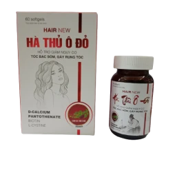 Hair New Hà thủ ô đỏ - Hỗ trợ bổ huyết, làm đen tóc hiệu quả