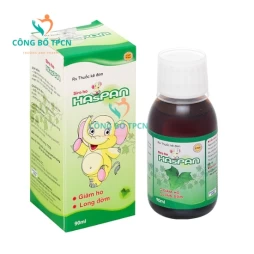 Siro Ho Haspan - Thuốc làm loãng chất nhầy đường hô hấp