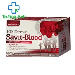 HD-Ferrous Savit-Blood - Giúp bổ sung sắt, chất xơ và vitamin cho cơ thể