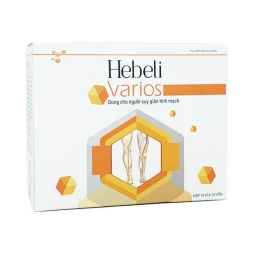 Hebeli Varios - Giúp làm bền thành mạch và giúp co búi trĩ