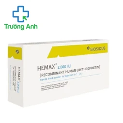Hemax 2000 I.U - Thuốc điều trị thiếu máu của Argentina