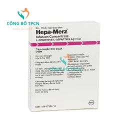 Hepa - Merz 5g/10ml B.Braun - Thuốc điều trị bệnh lý về gan hiệu quả