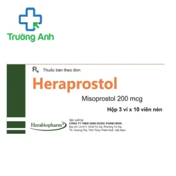 Heraprostol 200mcg Herabiopharm - Thuốc điều trị loét dạ dày tá tràng