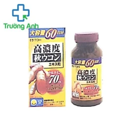 High Concentrated Turmeric Curcuma Longa Extract Tablets 251MG - Tăng cường sức khỏe