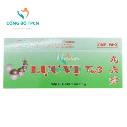 Hoàn lục vị TW3 - Thuốc tư âm bổ thận, nhuận phế