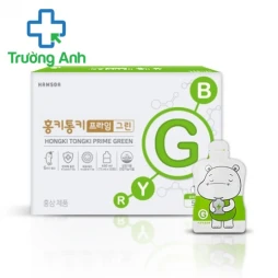 Hồng sâm Hongki tongki prime green cho bé từ 5 - 7 tuổi