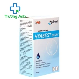 Hyabest - Dung dịch nhỏ mũi giúp vệ sinh mũi hiệu quả