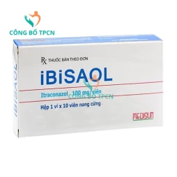 Ibisaol 100mg Medisun - Thuốc điều trị nhiễm nấm hiệu quả