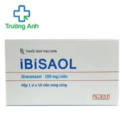 Ibisaol 100mg Medisun - Thuốc điều trị nhiễm nấm hiệu quả