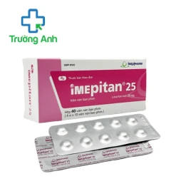 Imepitan 25 Agimexpharm - Thuốc điều trị tăng huyết áp hiệu quả