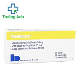 Immubron - Phòng và hỗ trợ điều trị nhiễm khuẩn đường hô hấp hiệu quả 