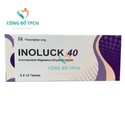 Inoluck 40 - Thuốc điều trị bệnh trào ngược dạ dày thực quản