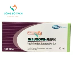 Insunova-N (NPH) - Thuốc điều trị đái tháo đường hiệu quả của Ấn Độ