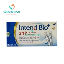 Intend Bio+ - Hỗ trợ giảm nguy cơ rối loạn tiêu hóa