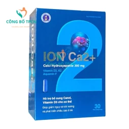 Ion CA2+ - Thực phẩm chức năng bổ sung canxi và vitamin D3