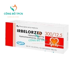 Irbelorzed 300/12.5 Savipharm - Thuốc điều trị tăng huyết áp