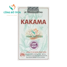KAKAMA - Giúp cải thiện chức năng tuần hoàn não hiệu quả