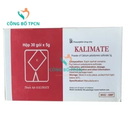 Kalimate 5g Dopharma - Hỗ trợ giảm nồng độ kali máu