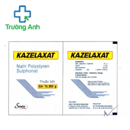 Kazelaxat 15g Medisun - Thuốc điều trị tăng kali máu