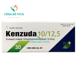 Kenzuda 10/12,5 Tipharco - Thuốc điều trị tăng huyết áp hiệu quả