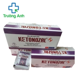 Dầu gội trị gàu Ketonozal (gói) - Giúp hết ngứa rụng tóc hiệu quả