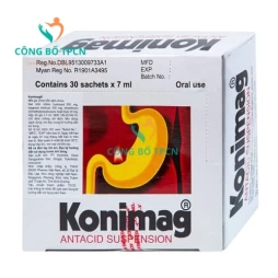 Konimag - Thuốc có tác dụng trung hòa acid dạ dày hiệu quả