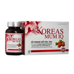 Koreas Mum IQ - Bổ sung vitamin và khoáng chất cho phụ nữ mang thai và cho con bú